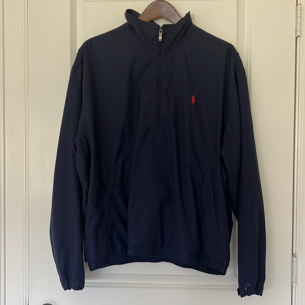 Men’s half zip windbreaker polo Ralph Lauren